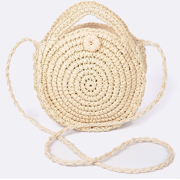 ❗️One Left❗️NWTRound Straw Bag - Picture 3 of 7